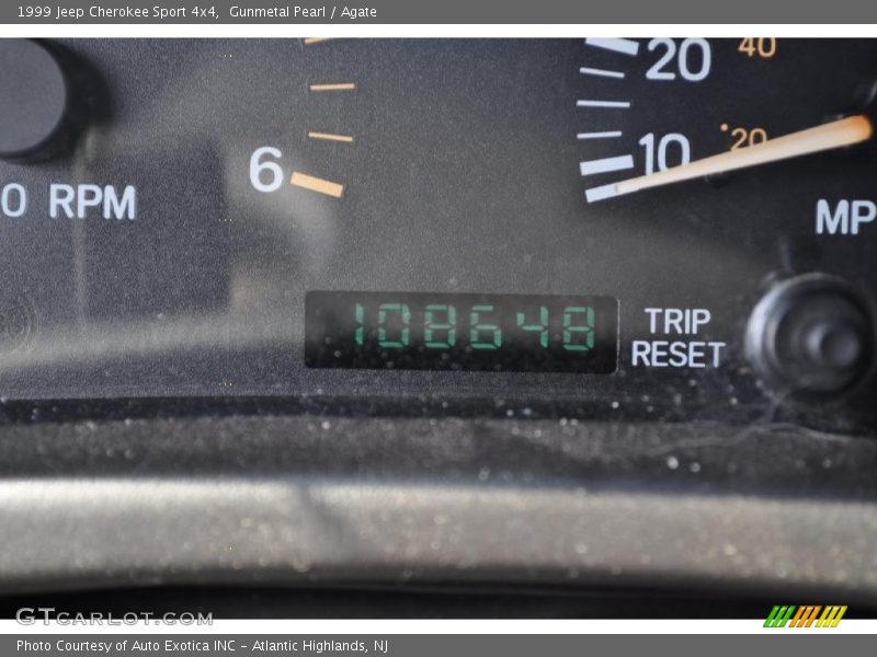 Gunmetal Pearl / Agate 1999 Jeep Cherokee Sport 4x4