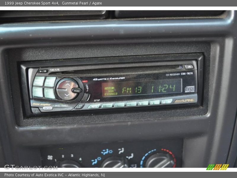 Gunmetal Pearl / Agate 1999 Jeep Cherokee Sport 4x4