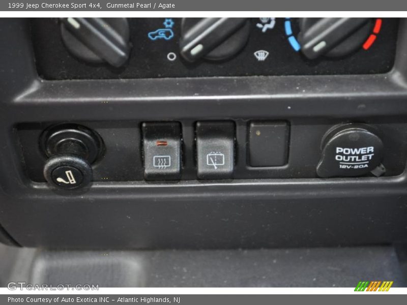 Gunmetal Pearl / Agate 1999 Jeep Cherokee Sport 4x4