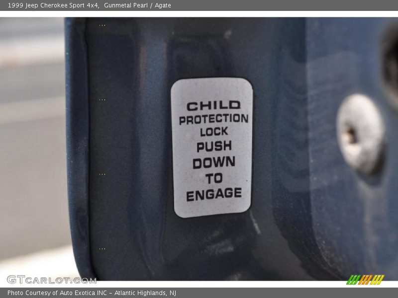 Gunmetal Pearl / Agate 1999 Jeep Cherokee Sport 4x4