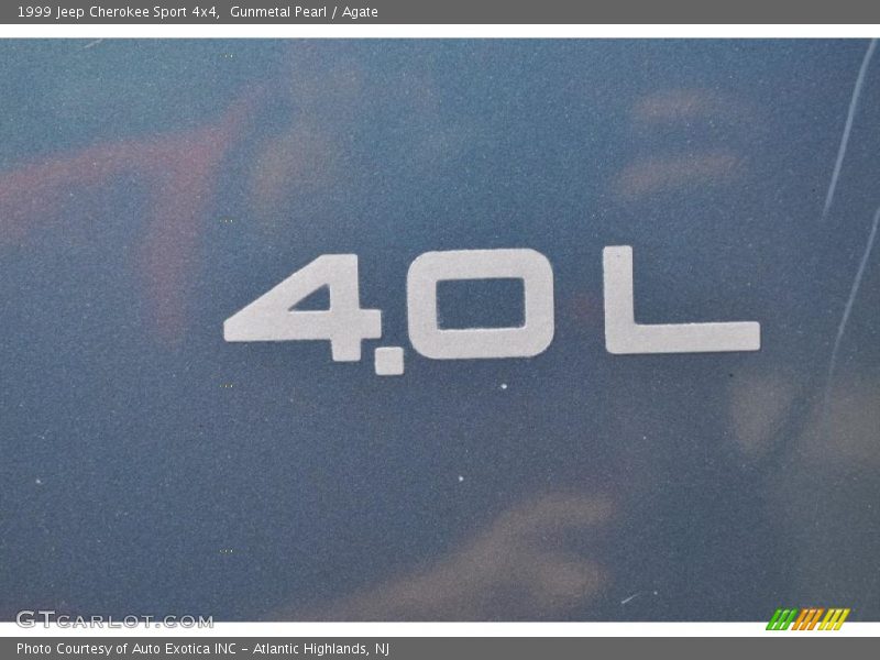 Gunmetal Pearl / Agate 1999 Jeep Cherokee Sport 4x4