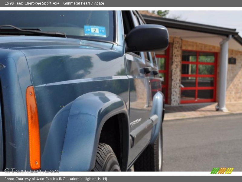 Gunmetal Pearl / Agate 1999 Jeep Cherokee Sport 4x4