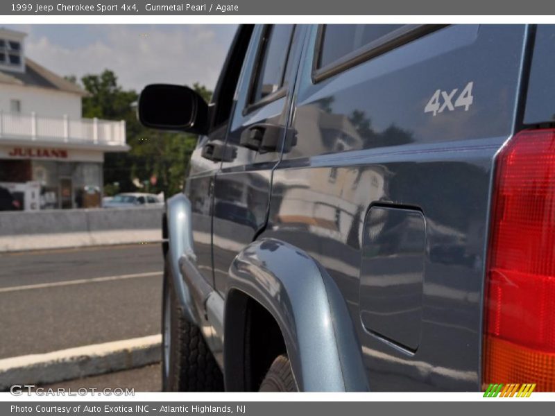 Gunmetal Pearl / Agate 1999 Jeep Cherokee Sport 4x4