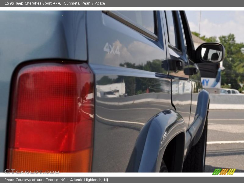 Gunmetal Pearl / Agate 1999 Jeep Cherokee Sport 4x4