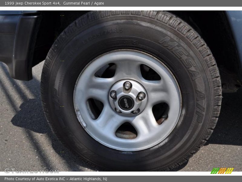 Gunmetal Pearl / Agate 1999 Jeep Cherokee Sport 4x4