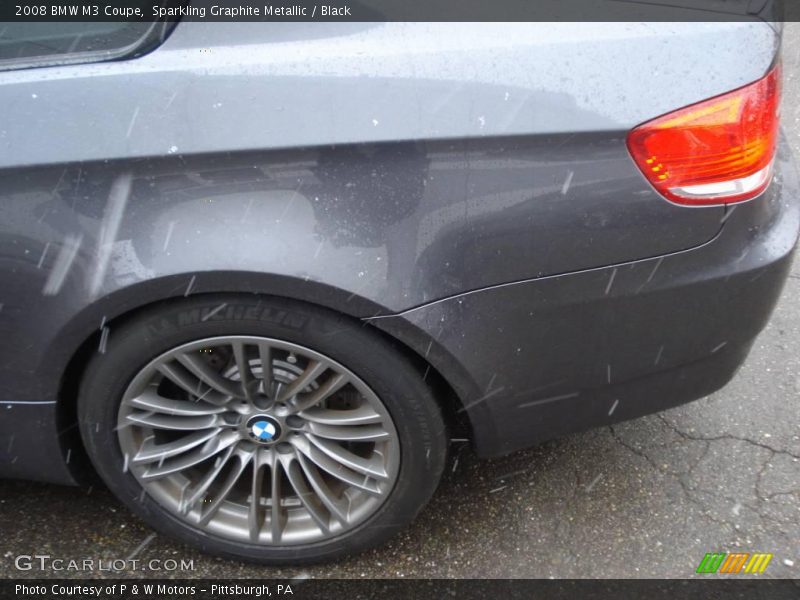 Sparkling Graphite Metallic / Black 2008 BMW M3 Coupe