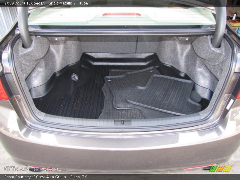 Grigio Metallic / Taupe 2009 Acura TSX Sedan