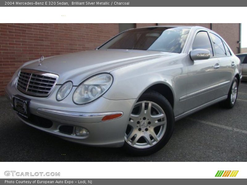 Brilliant Silver Metallic / Charcoal 2004 Mercedes-Benz E 320 Sedan