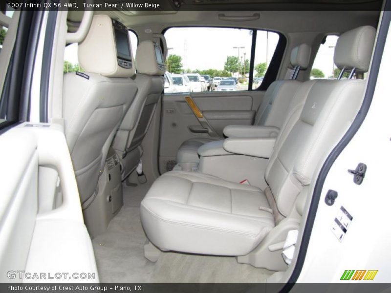 Tuscan Pearl / Willow Beige 2007 Infiniti QX 56 4WD