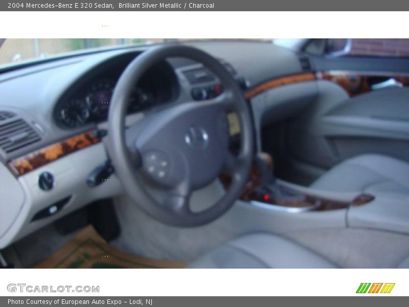 Brilliant Silver Metallic / Charcoal 2004 Mercedes-Benz E 320 Sedan
