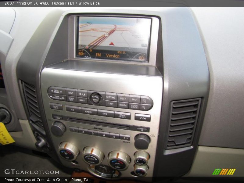Tuscan Pearl / Willow Beige 2007 Infiniti QX 56 4WD