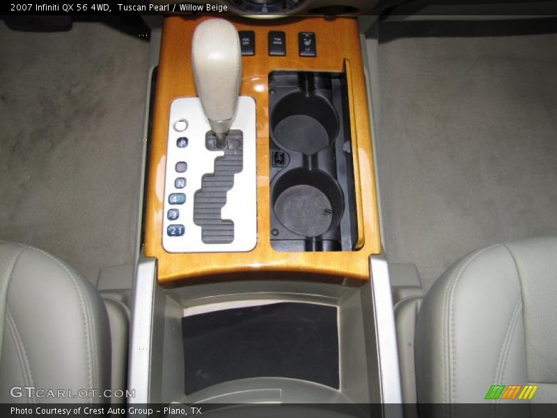 Tuscan Pearl / Willow Beige 2007 Infiniti QX 56 4WD