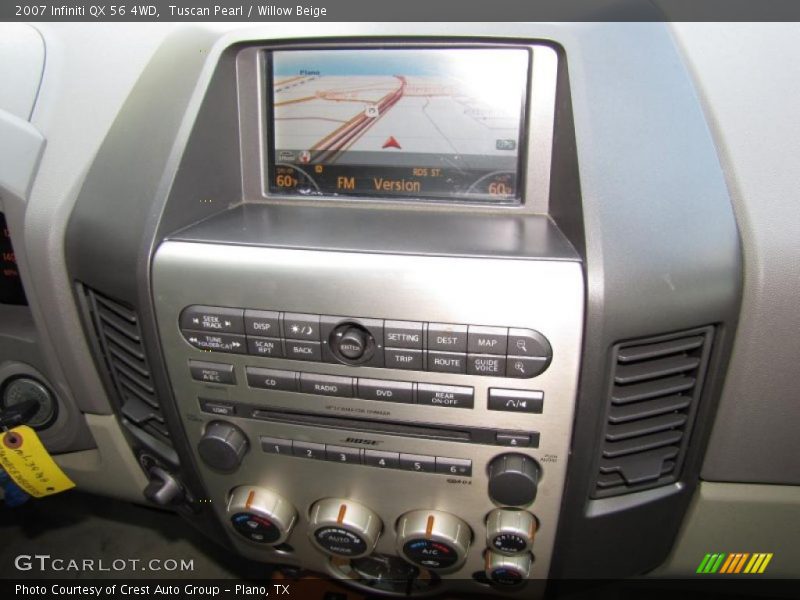 Tuscan Pearl / Willow Beige 2007 Infiniti QX 56 4WD