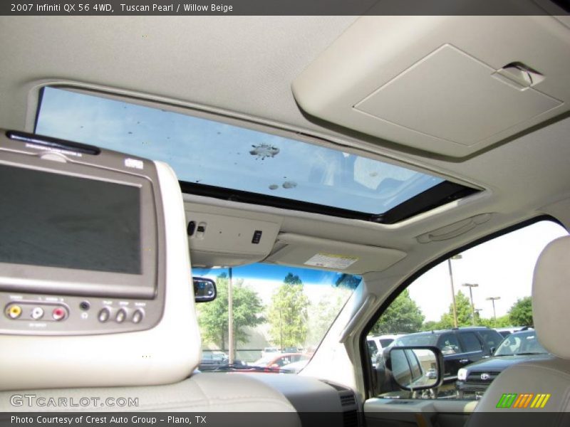 Tuscan Pearl / Willow Beige 2007 Infiniti QX 56 4WD