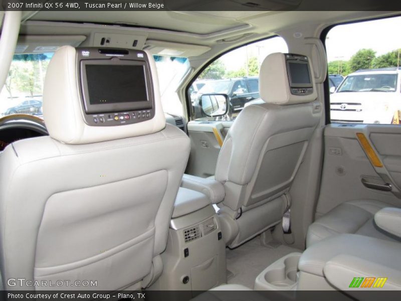 Tuscan Pearl / Willow Beige 2007 Infiniti QX 56 4WD