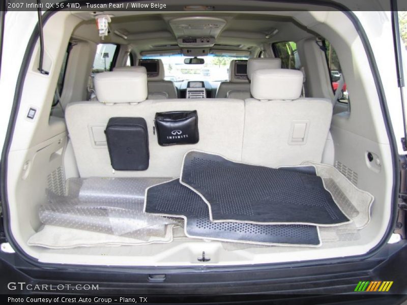 Tuscan Pearl / Willow Beige 2007 Infiniti QX 56 4WD