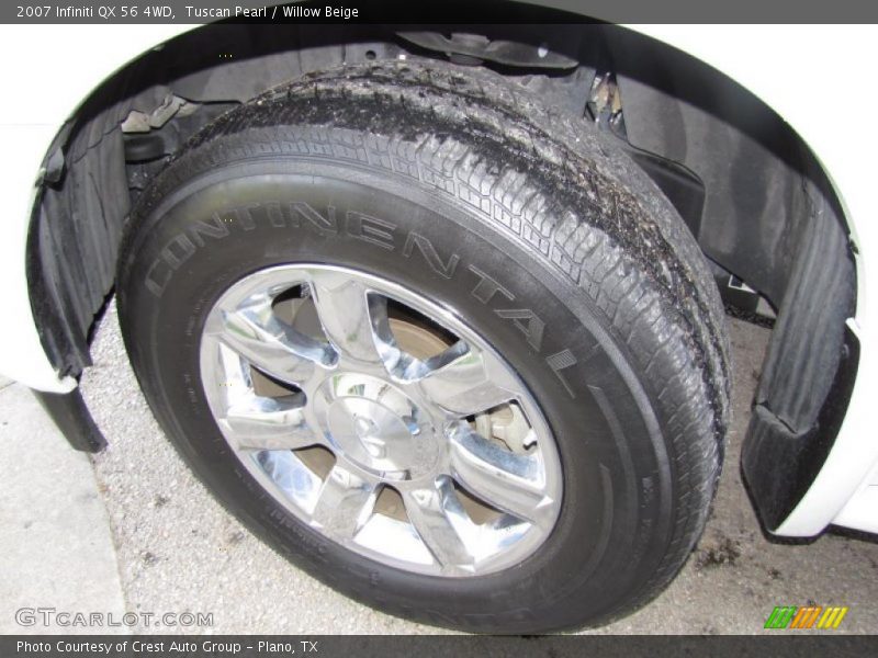 Tuscan Pearl / Willow Beige 2007 Infiniti QX 56 4WD
