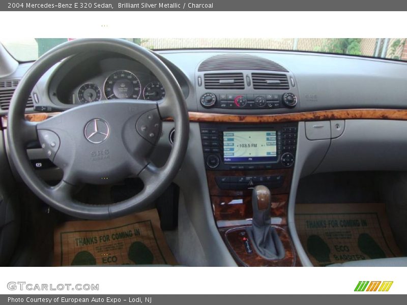Brilliant Silver Metallic / Charcoal 2004 Mercedes-Benz E 320 Sedan