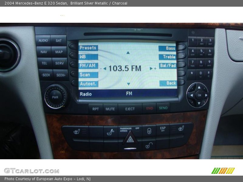 Brilliant Silver Metallic / Charcoal 2004 Mercedes-Benz E 320 Sedan