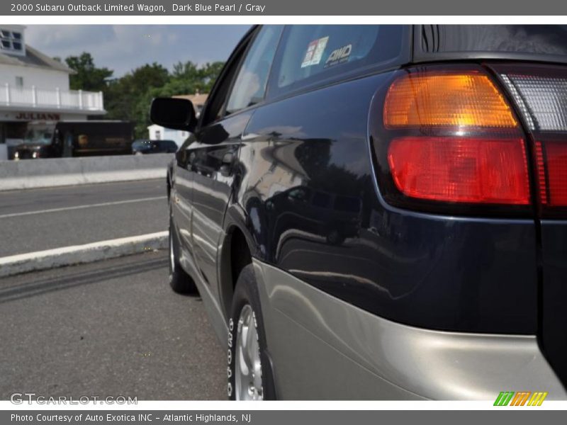 Dark Blue Pearl / Gray 2000 Subaru Outback Limited Wagon