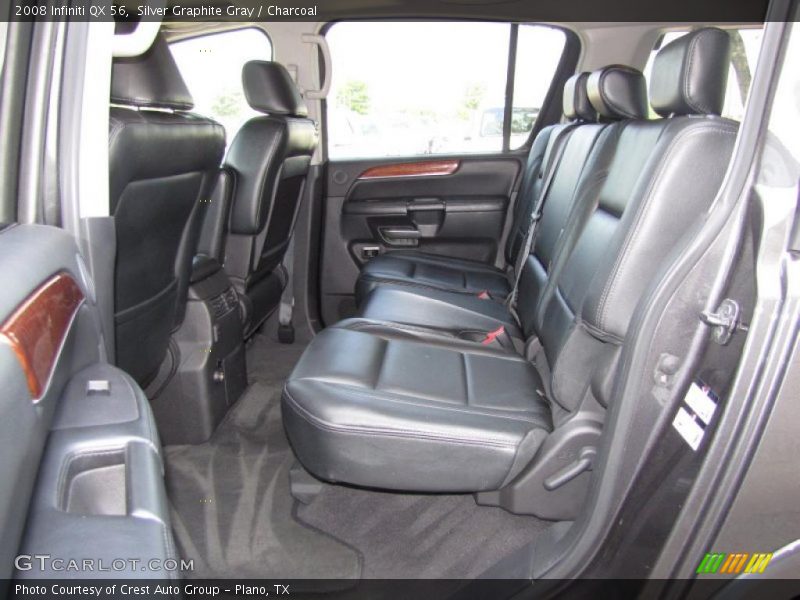 Silver Graphite Gray / Charcoal 2008 Infiniti QX 56