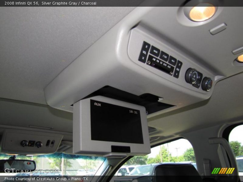 Silver Graphite Gray / Charcoal 2008 Infiniti QX 56