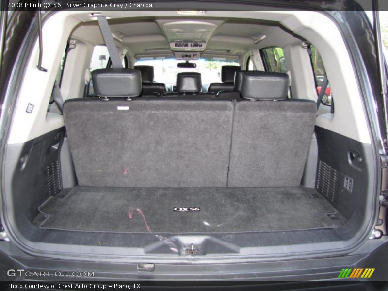 Silver Graphite Gray / Charcoal 2008 Infiniti QX 56