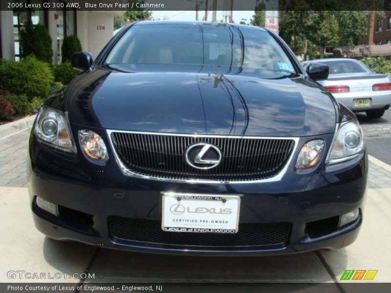 Blue Onyx Pearl / Cashmere 2006 Lexus GS 300 AWD