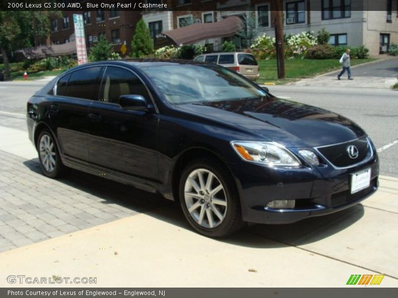 Blue Onyx Pearl / Cashmere 2006 Lexus GS 300 AWD