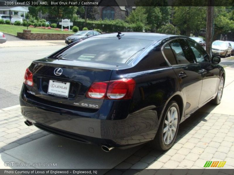 Blue Onyx Pearl / Cashmere 2006 Lexus GS 300 AWD