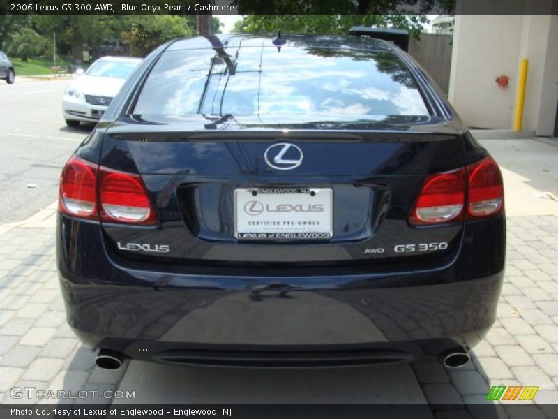 Blue Onyx Pearl / Cashmere 2006 Lexus GS 300 AWD