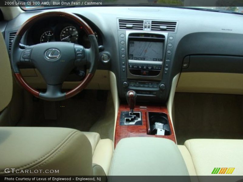 Blue Onyx Pearl / Cashmere 2006 Lexus GS 300 AWD