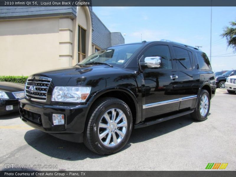 Liquid Onyx Black / Graphite 2010 Infiniti QX 56