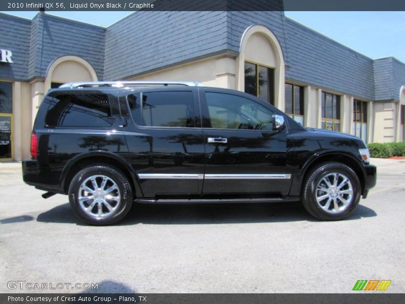 Liquid Onyx Black / Graphite 2010 Infiniti QX 56