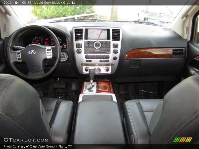 Liquid Onyx Black / Graphite 2010 Infiniti QX 56