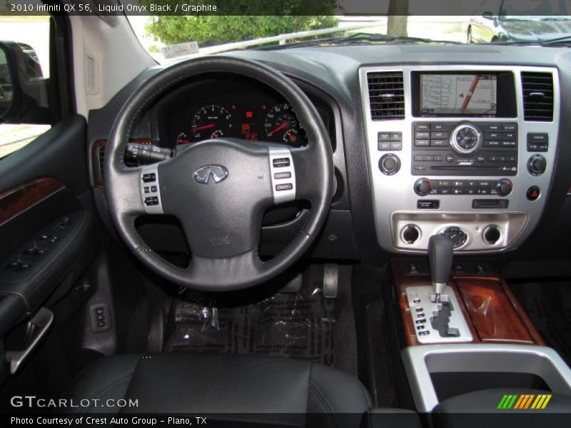 Liquid Onyx Black / Graphite 2010 Infiniti QX 56