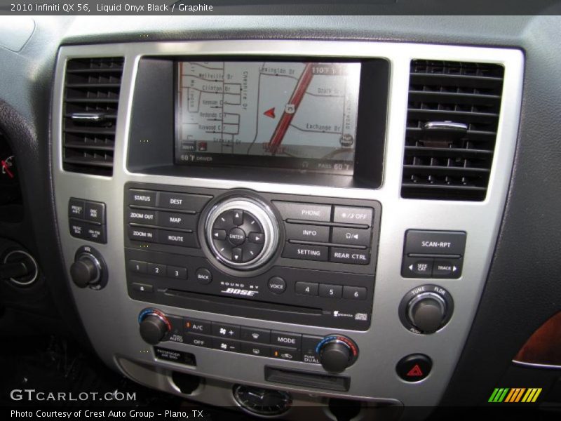 Liquid Onyx Black / Graphite 2010 Infiniti QX 56