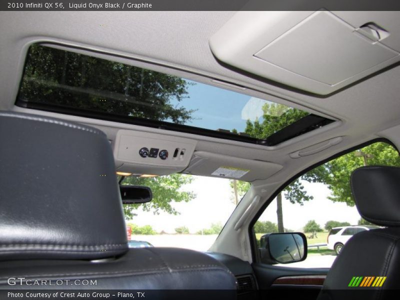 Liquid Onyx Black / Graphite 2010 Infiniti QX 56