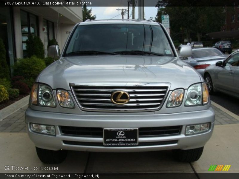 Classic Silver Metallic / Stone 2007 Lexus LX 470