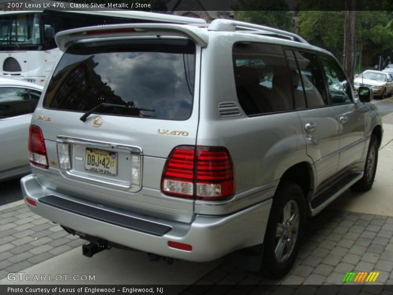 Classic Silver Metallic / Stone 2007 Lexus LX 470