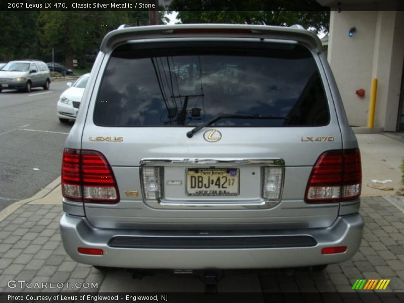 Classic Silver Metallic / Stone 2007 Lexus LX 470