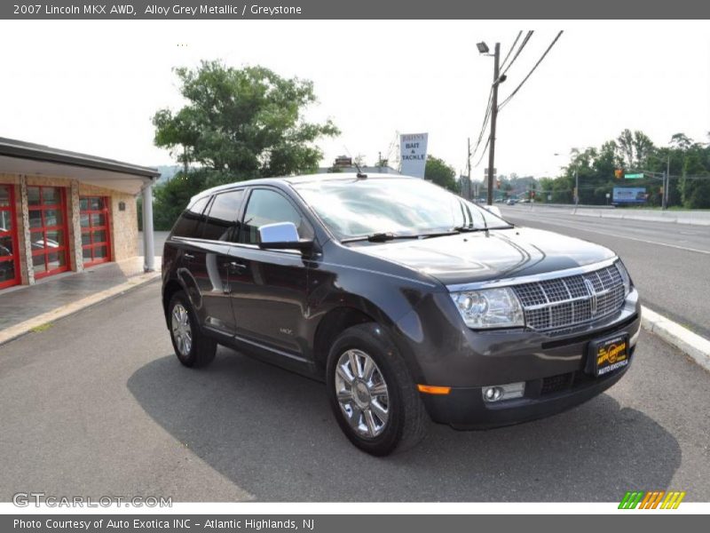 Alloy Grey Metallic / Greystone 2007 Lincoln MKX AWD