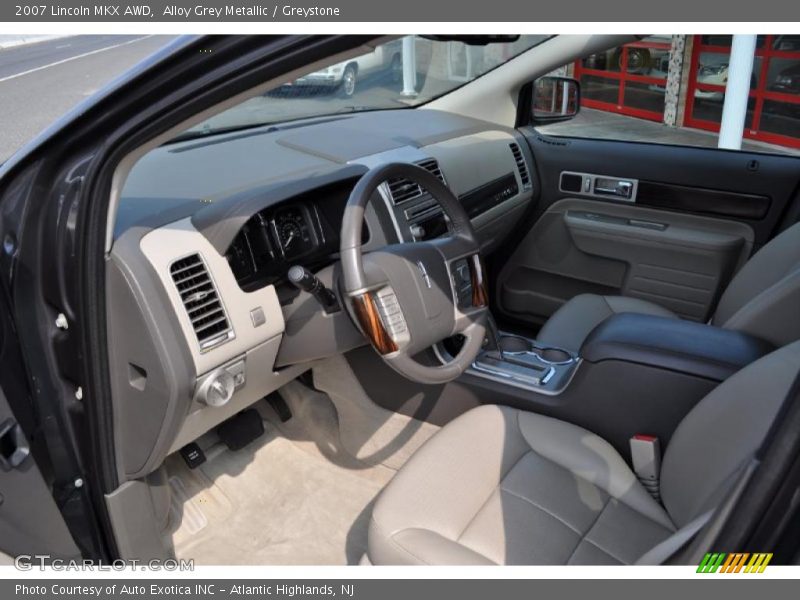 Alloy Grey Metallic / Greystone 2007 Lincoln MKX AWD