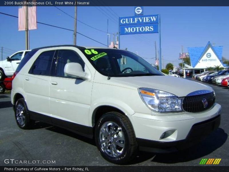 Frost White / Neutral 2006 Buick Rendezvous CXL
