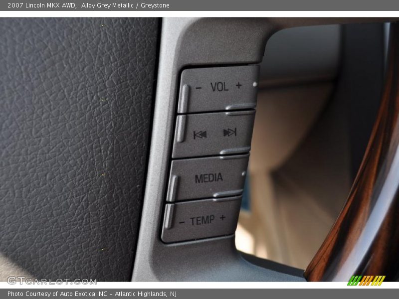 Alloy Grey Metallic / Greystone 2007 Lincoln MKX AWD