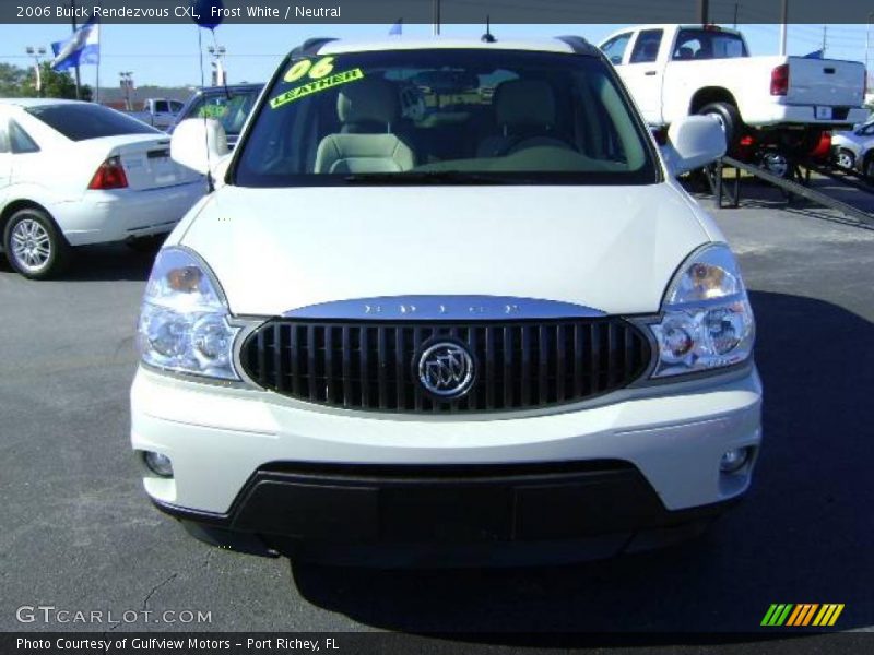 Frost White / Neutral 2006 Buick Rendezvous CXL