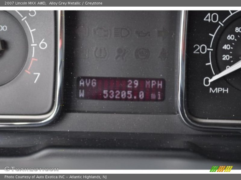 Alloy Grey Metallic / Greystone 2007 Lincoln MKX AWD