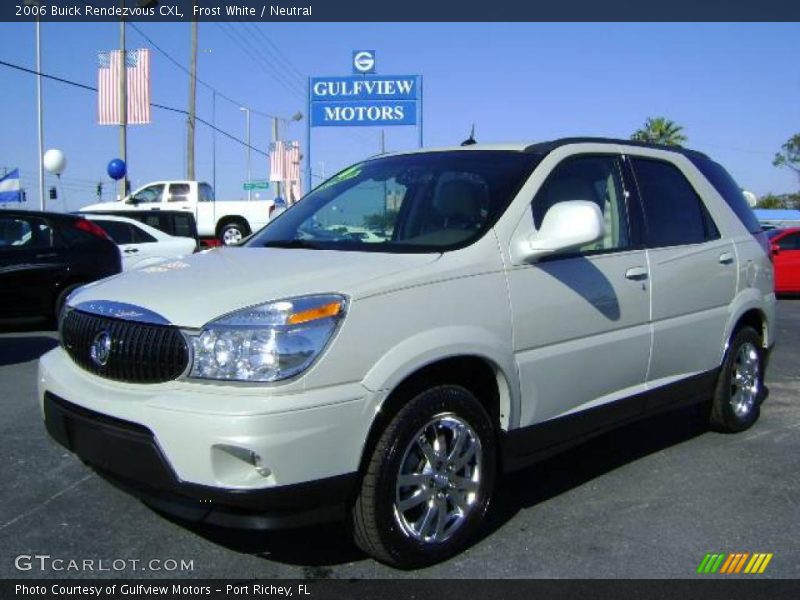 Frost White / Neutral 2006 Buick Rendezvous CXL