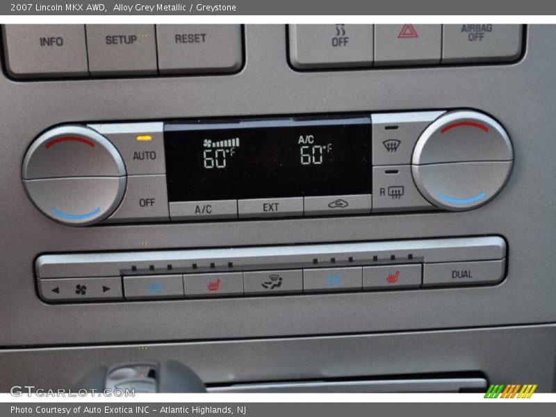 Alloy Grey Metallic / Greystone 2007 Lincoln MKX AWD