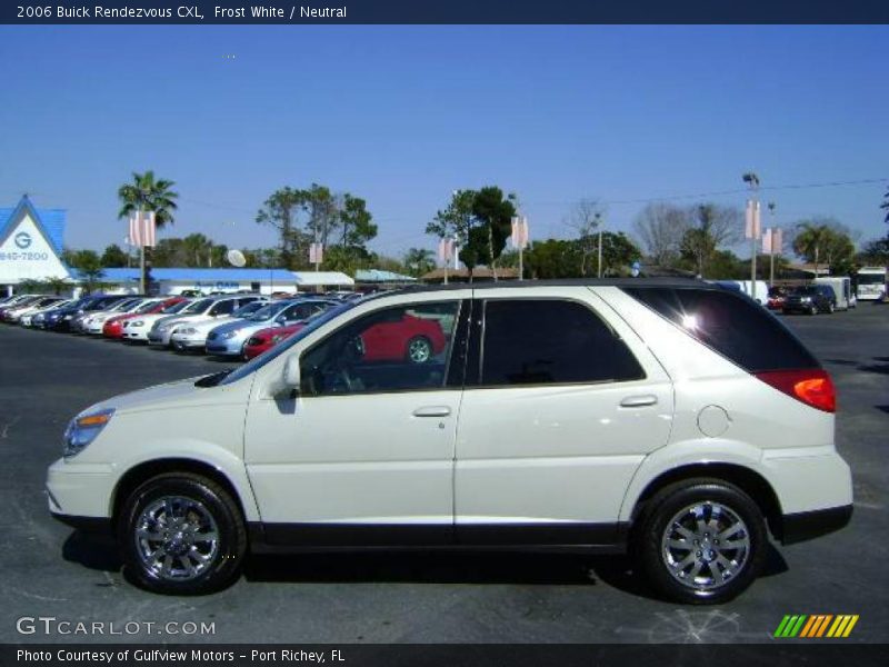 Frost White / Neutral 2006 Buick Rendezvous CXL